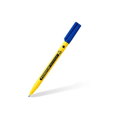 4007817164648-STAEDTLER Noris 307 - Feutre fin - non permanent - rouge, bleu, vert, noir - encre à l'eau --Left-angle-0
