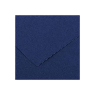 3148950402356-Canson Iris Vivaldi - Papier - 500 x 650 mm - bleu d'outremer - 185 g/m²-Front-0
