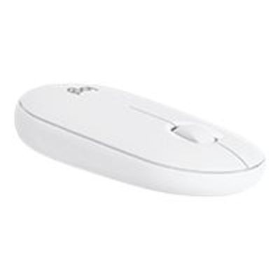 5099206086555-Logitech Slim Wireless Combo MK470 - Ensemble clavier et souris - blanc cassé-Back-7