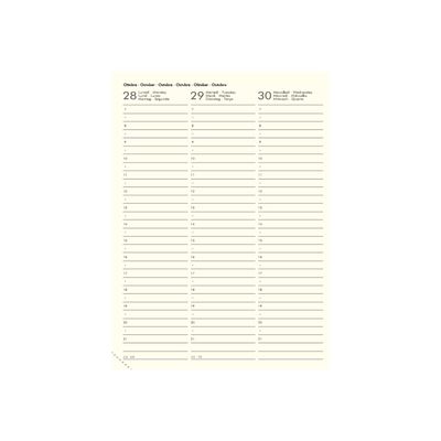 8053610789492-Agenda 1 semaine sur 2 pages - 12 x 18 cm - rouge passion - Legami Colours Collection-Close-up-1
