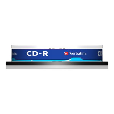 0023942434375-Verbatim - 10 x CD-R - 700 Mo (80 min) 52x - spindle-Front-3