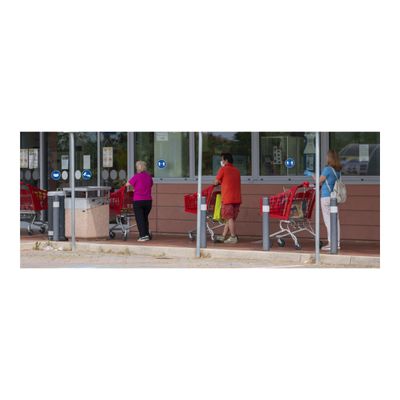 3130630670209-Exacompta - Pictogramme - gardez vos distances - 200 x 200 mm - bleu-Front-1