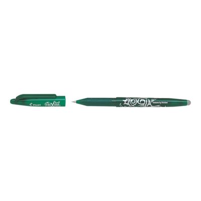 4902505322792-Pilot Frixion Ball - Pack de 12 rollers effaçables - 0,7 mm - vert-Left-angle-1
