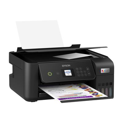 8715946684055-Epson EcoTank ET-2820 - Imprimante multifonction jet d'encre couleur A4 - USB, Wi-Fi - noir-Left-angle-0