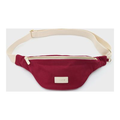 3701506204196-Casyx - Étui de ceinture - 100 % coton biologique - Rouge toscan-Front-0