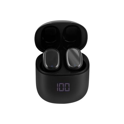 0404052235128-T'nB ONYX - Écouteurs sans fil avec micro - intra-auriculaire - noir-Front-1