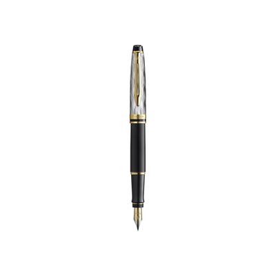 3026982008404-Waterman Expert - Stylo plume - noir - moyen-Front-0