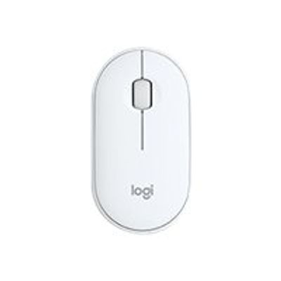 5099206086555-Logitech Slim Wireless Combo MK470 - Ensemble clavier et souris - blanc cassé-Top-8
