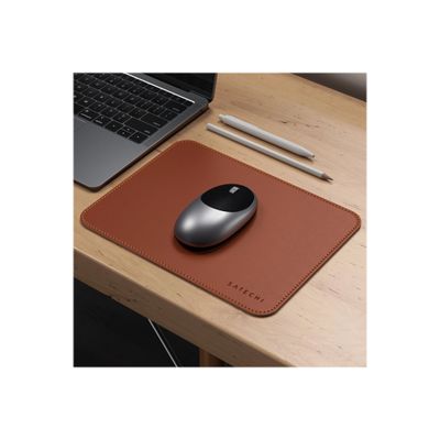 879961008499-Satechi Eco-Leather - Tapis de souris - brun-Right-angle-3
