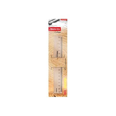 9003182233175-Aristo College - règle - 17 cm - bois de bouleau-Front-1