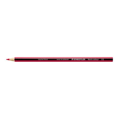 4007817018835-STAEDTLER Noris colour 185 - Crayon de couleur - bordeaux-Left-angle-0