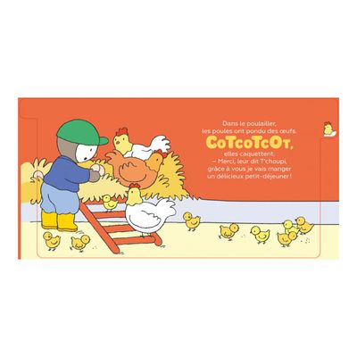 9782095029425-T'choupi et les animaux - T'choupi - par Courtin Thierry - livre d'images (relié)-Close-up-1