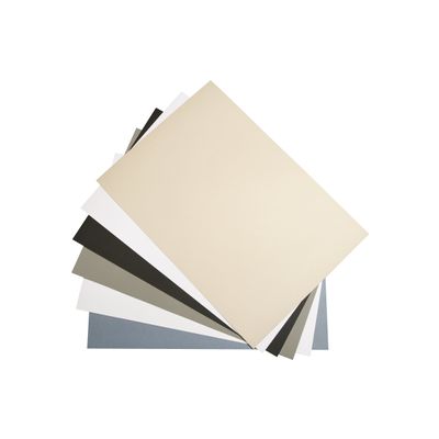 3329689754095-Bloc 24 feuilles - A5 (145 x 210 cm) - 250g - blanc, gris, noir, naturel, denim - Clairefontaine-Front-0