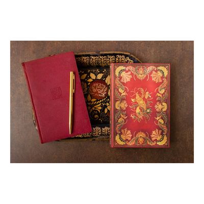 9781439798256-Paperblanks Flexis Fiammetta - Journal - 175 x 225 mm - 88 feuilles / 176 pages - ligné - Baroque - cou-Front-6
