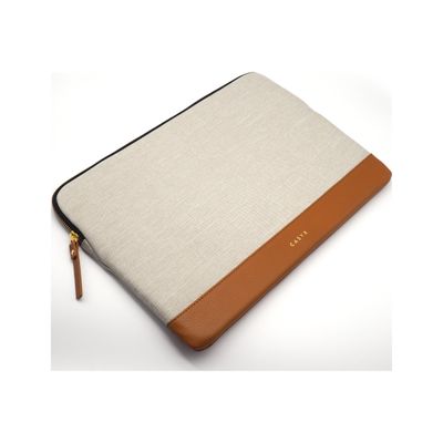3770012497835-Casyx - Housse pour ordinateur portable jusqu'à 15" - gray coffee-Left-angle-0