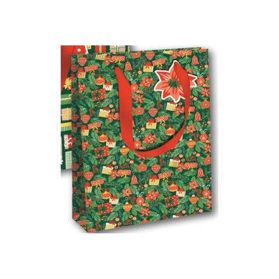 5033601025900-Clairefontaine Christmas Sweet Christmas S2 - Sac cadeau - 26.5 cm x 14 cm x 33 cm-Left-angle-0
