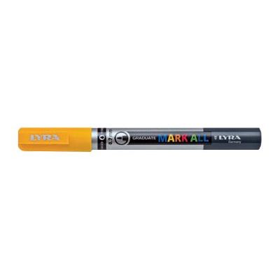 4084900604007-Lyra Graduate Mark All - Marqueur - blanc - encre à l'eau - 0.7 mm - fin-Left-angle-0