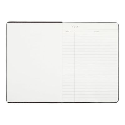 3108725884145-Oberthur Balthazar - Carnet de notes souple A5 - ligné - 200 pages - bleu-Front-1
