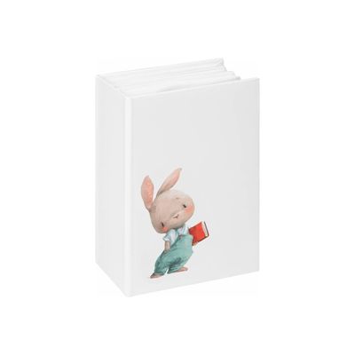 4004122323173-Walther design Minimax Kidz - Album photo - 100 x 4x6 in (10x15 cm) - bunny boy - blanc-Left-angle-0