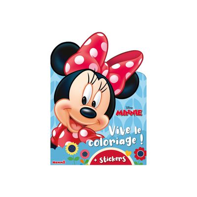 9782508052699-Vive le coloriage ! (Personnage Minnie) - Disney Minnie - livre de coloriage / d'activités-Front-0