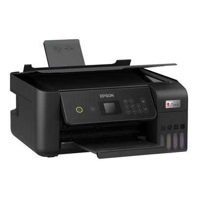 8715946684055-Epson EcoTank ET-2820 - Imprimante multifonction jet d'encre couleur A4 - USB, Wi-Fi - noir-Left-angle-1