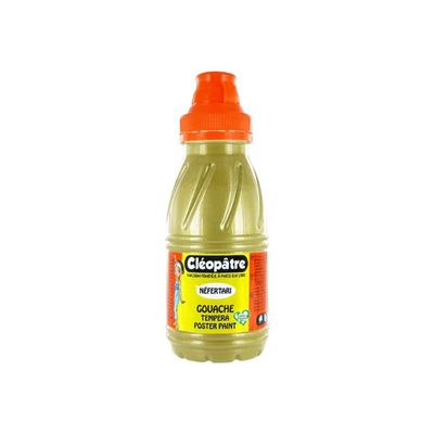 3134725003903-Cléopâtre NÉFERTARI - Peinture à tempera à base d'eau - 250 ml -  bronze métallisé-Front-0