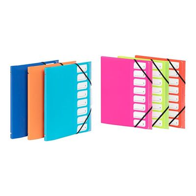 3135259954143-Viquel Feel'easy - Trieur 8 positions - A4 - à onglets - disponible dans différentes couleurs-Front-0