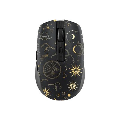 3303170117989-T'nB EXCLUSIV' ASTRO - Souris sans fil - rechargeable - 6 boutons - noir-Front-2