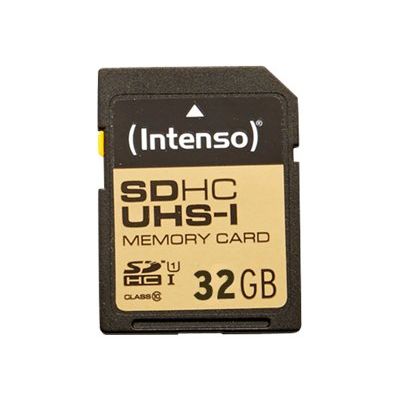 4034303019717-Intenso Premium - Carte mémoire SDHC 32 Go - bleu-Front-0