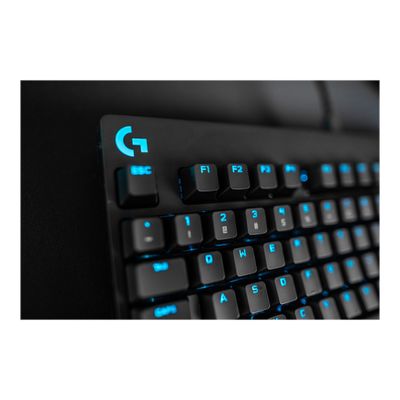 5099206086401-Logitech Clavier de jeu mécanique G Pro - Clavier - backlit - USB - AZERTY - Français - commutateu-Close-up-7