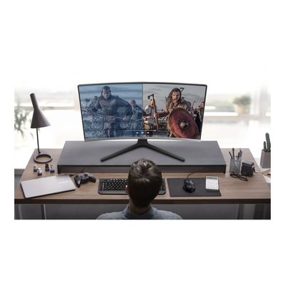 8806094672077-Samsung C32R500FHP - CR50 Series - écran LED - incurvé - 32" (31.5" visualisable) - Full HD (1080p)  - HDMI, -Front-6