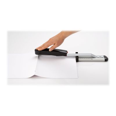 0000000573788-Novus B 17 - Agrafeuse - 40 feuilles - 24/6-24/8, 26/6-26/8 - plastique, métal - gris clair,-Right side-2
