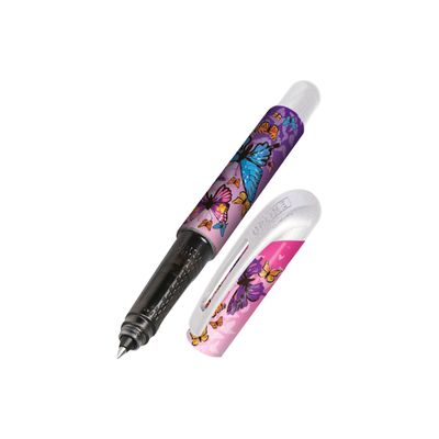 4014421126450-ONLINE College - Roller - papillon - bleu - 0.5 mm - moyen-Left-angle-0
