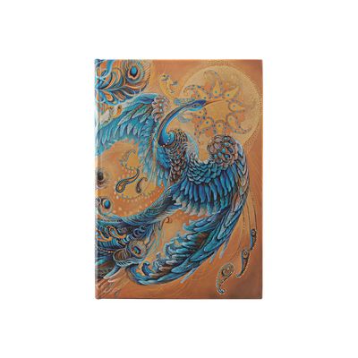 9781439796863-Journal  -  12 x 18 cm  - 144 pages - skybird  - orange - Paperblanks-Front-0
