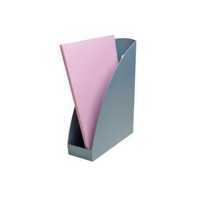 9002493182707-Exacompta - Porte-Revues Mag-Cube Autentik - bleu gris-Back-0