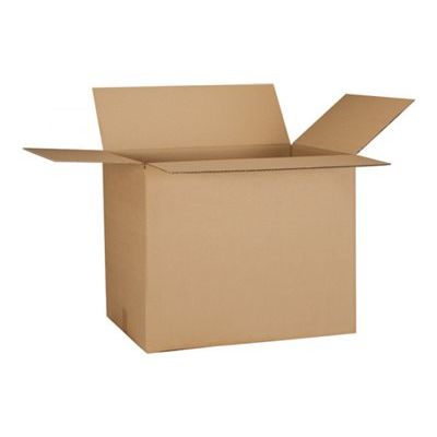 3664233006313-20 cartons caisses américaines - 25 cm x 25 cm x 25 cm - simple cannelure - Logistipack-Right-angle-0