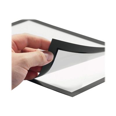 4005546406008-Durable Duraframe - Cadre d'affichage adhésif repositionnable - A4 - noir-Close-up-10