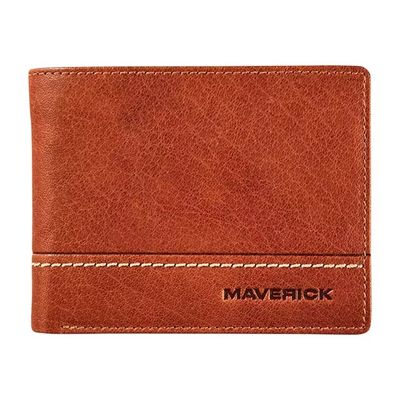 5413082194263-Maverick Rough Gear - Portefeuille - RFID - cuir de buffle pleine fleur à tannage végétal - cog-Front-0