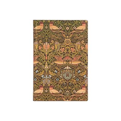 9781408759394-Paperblanks Flexis William Morris - Agenda - 2025 - semainier - reliure piquée - mini - 95 x 140 mm - 176 pages - papier crème - morris bi-Front-0