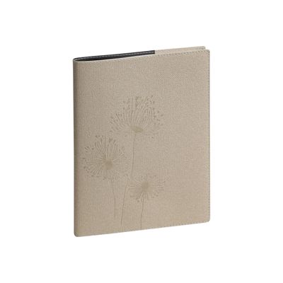 3660942086127-Exacompta Nature - Calendrier de bureau - 2025 - semainier - livre de poche - moyen - 150 x 210 mm - papier blanc - couv-Left-angle-0