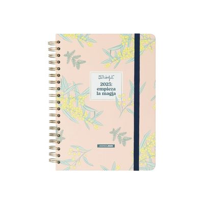 8445641051295-Mr. Wonderful - Agenda de bureau - 2025 - semainier - reliure à anneaux métalliques - extra large - 210 x 246 mm - 160 pages - empieza -Front-0
