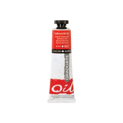 50807857-Daler-Rowney Graduate 651 - Peinture à huile - 38 ml - jaune citron-Front-0