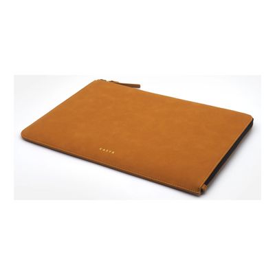 3701506201942-Casyx Atelier - Housse pour ordinateur portable jusqu'à 14" - fauve-Right-angle-1