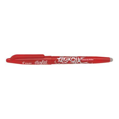 4902505322778-Pilot Frixion Ball - Pack de 12 rollers effaçables - 0,7 mm - rouge-Left-angle-1