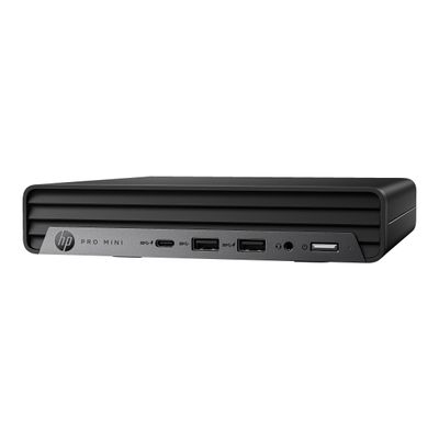 00197961283136-HP Pro 400 G9 - PC de bureau - Mini Core i5 13500T - RAM 16 Go - SSD 512 Go - Win 11 Pro-Right-angle-3