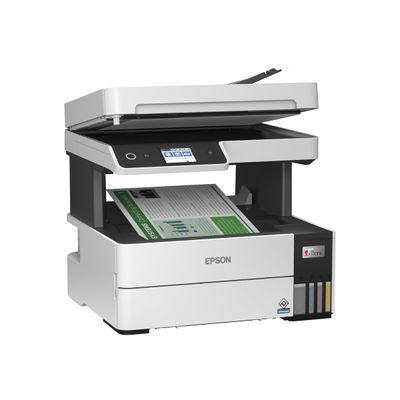 8715946689821-Epson EcoTank ET-5150 - Imprimante multifonction jet d'encre couleur A4 - USB, LAN, Wi-Fi-Left-angle-11