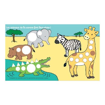 9782095029326-T'choupi - Mes gommettes les animaux - T'choupi - par Courtin Thierry - livre d'images / d'acti-Close-up-3