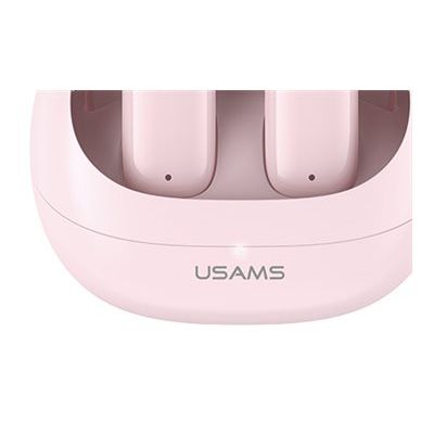 6958444910215-USAMS TD Series TD22 - Écouteurs sans fil avec micro - rose-Close-up-4