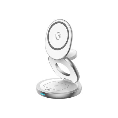 3571211525707-BIGBEN Connected Force Power - Support de chargement sans fil - 3 en 1, pliable - 15 Watt - -Right-angle-1