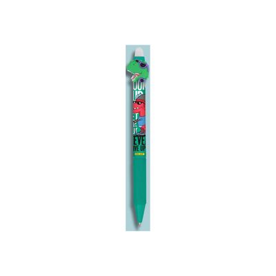 4014421354051-ONLINE magiXX Fun - Roller effacçable - dino green - bleu - 0.7 mm-Left-angle-1